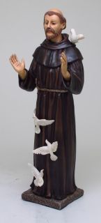 St. Francis Statue Collection Figurine Museum Christianity Inspiration