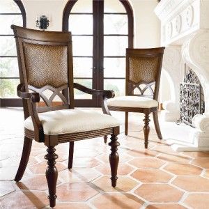 thomasville furniture veranda bay cane dining chairs