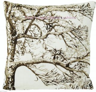 Cushion Pillow Cover Pierre Frey Fabric Meditation Tree Artistic
