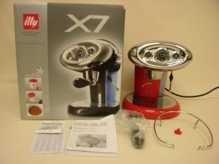 Francis Francis X7 Espresso Illy Machine RED Espresso Maker
