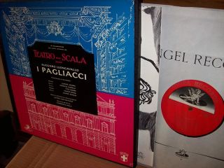 Pagliacci 1954 La Scala Corelli Amara Matacic Angel NYC Red Label