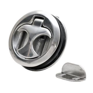  inch Stainless Steel Flush Mount Boat Door Pull Hatch Latch
