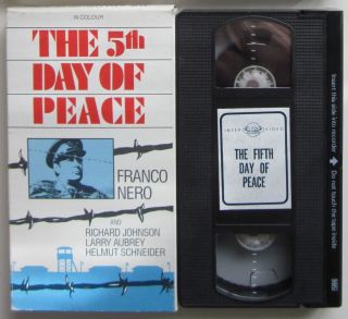  Day of Peace VHS Interglobal Video Franco Nero Italian War