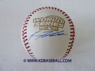 Red Sox Keith Foulke Signed 2004 World Series Baseball