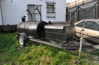 Jobco Tow Behind Grill Smoker Trailer Gas Charcoal Frankfort Ky