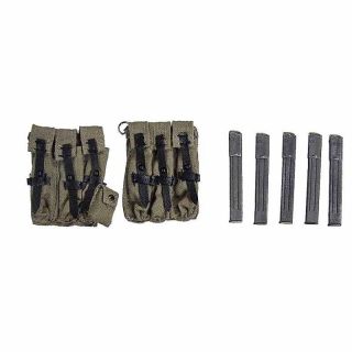 Ernst Frankel DX11 Ammo Pouches w Ammo Mags 1 6 Scale Dragon
