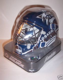 Colorado Avalanche Franklin Mini NHL Goalie Mask New