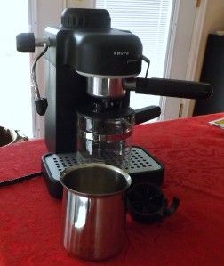  Espresso Cappuccino Machine Maker Model 963 Frothing Pitcher
