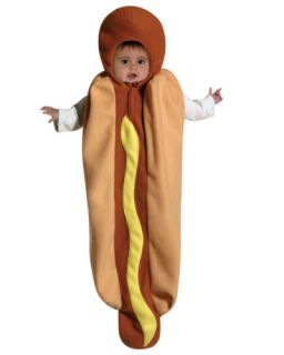 Infant Baby Hot Dog Food Funny Cute Bunting Costume