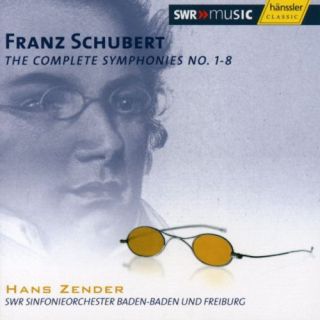SCHUBERT FRANZ SCHUBERT THE COMPLETE SYMPHONIES NO 1 8 NEW CD