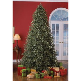Pre Lit Frasier Fir Christmas Tree Soft White Lights Sylvania V64879