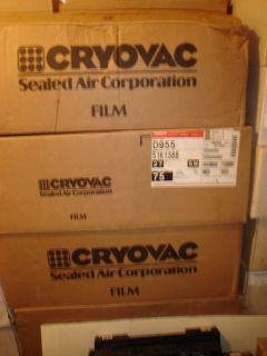 Cryovac D955 Food Grade Shrink Wrap 75 Gauge Roll 27 x 7 000 NEW