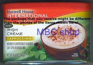GFI Maxwell House International Instant Powder Coffee Flavored Mix