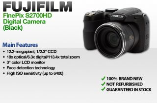 FujiFilm FinePix S2700HD Compact, Point & Shoot Specifications