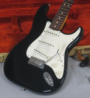 1983 Fender 62 Reissue Stratocaster Black Finish Fullerton