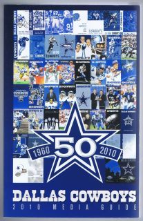 2010 Dallas Cowboys NFL Football Media Guide