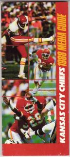 1988 Kansas City Chiefs Football Media Guide