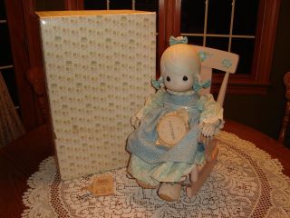 Precious Moments Mother Sew Dear Doll E 2850 Mint in Box with Tag