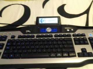 Logitech G15 Blue Illuminated Gaming Keyboard with LCD