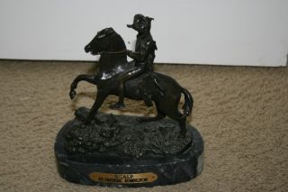 Frederic Remington Bronze Sculpture Scalp