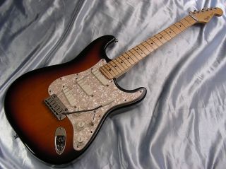 1989 Fender American Stratocaster Plus Lace Sensors USA Strat Sunburst