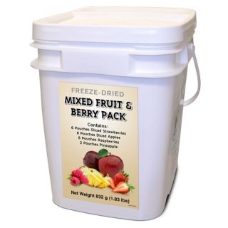 Fruit Variety Pack 160 Servings of Freeze Dried Food