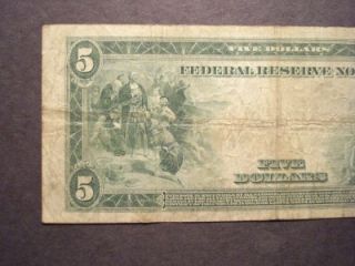 Dollar 1914 Federal Reserve Note Friedberg 851C New York