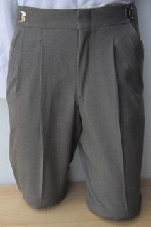 Mens Grey Adjustable Waist Formal Pants Bargain Discount Theatrical 48
