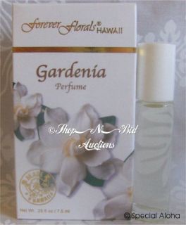FOREVER FLORALS GARDENIA PERFUME 0.25 OZ, STRAIGHT FROM HAWAII