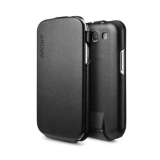 SPIGEN SGP Samsung Galaxy S3 Leather Case Argos Series Black