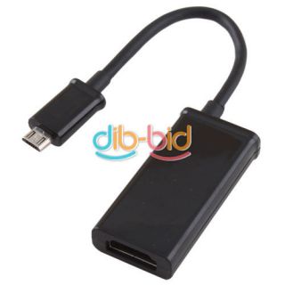  HDMI Cable Adapter HD TV HDTV for Samsung Galaxy s II 2 I9100