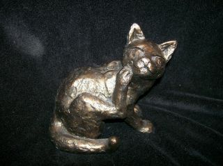 HERITAGE COLD CAST BRONZE CAT HORATIO FRITH