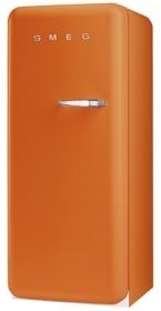 Smeg FAB28UOL Retro 50s Style Refrigerator w Ice Compartment Left