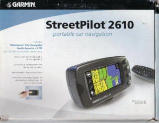 Vintage Garmin StreetPilot 2610 GPS Navigator 3 3 Touchscreen IR