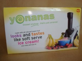 yonanas healthy frozen fruit treat maker model 901