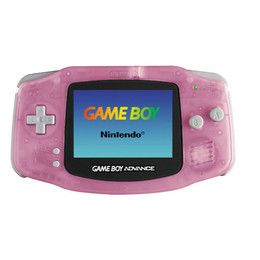 Nintendo Game Boy Advance Pink Handheld System Used