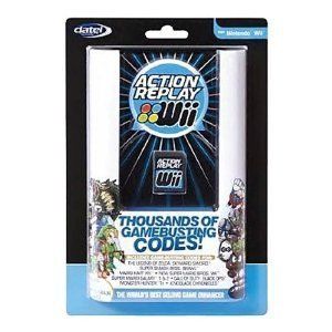  Action Replay For Nintendo Wii Cheat Codes + Game Saves Model DUS0352