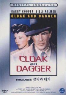 Cloak and Dagger 1946 Fritz Lang Gary Cooper New DVD