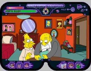 The Simpsons Virtual Springfield PC CD cartoon TV show adventure