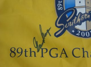 Gary Player Autographed PGA Championship Golf Flag
