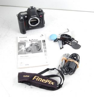fujifilm finepix s2 pro 6 2 mp digital slr camera