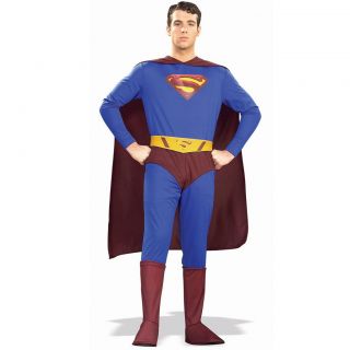 limited edition deluxe supermen costume includes full body jumpsuit