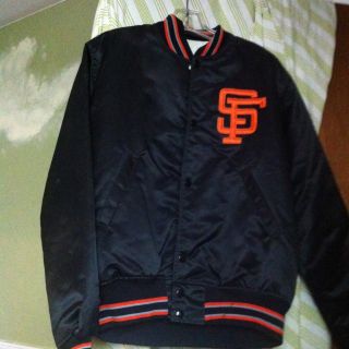 Vintage San Francisco Giants Starter Jacket Size Medium Excellent