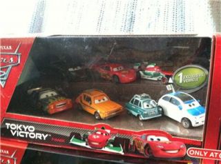  Pixar Cars 2, 4 sets, 26 cars includes Frank Lewis Miles Twins Beamer