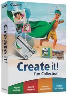 Corel Create It Fun Collection Photo Editing Scrapbooking New