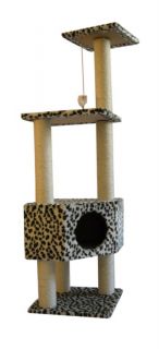 52 Cat Tree Condo Furniture Scratchpost Pet House 5067