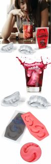 Twilight Cool Vampire Teeth Ice Tray Mold Maker Party Mould