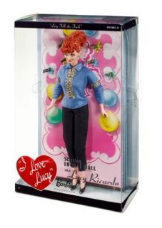 New Barbie Collector I Love Lucy Lucy Tells The Truth Doll