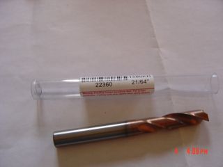 Garr Tool 21 64 Helica Coated Coolant Fed Carbide Drill 22360