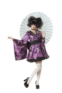 Lovely Lolita Japanese Geisha Adult Halloween Costume